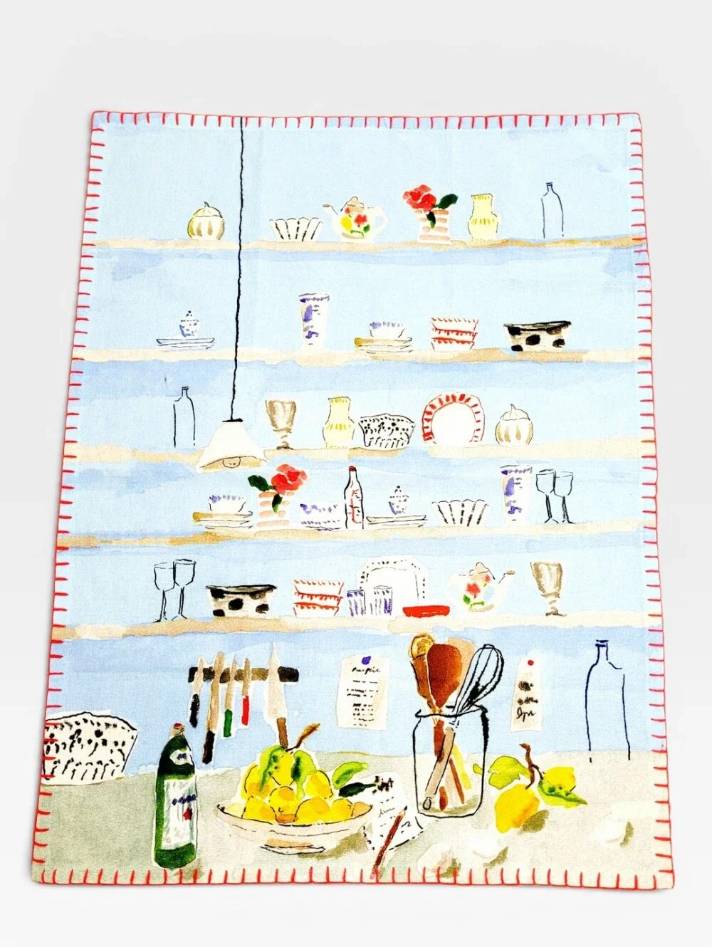 NWOT Anthropologie x Bella Foster Shelfie Kitchen Dish Towel